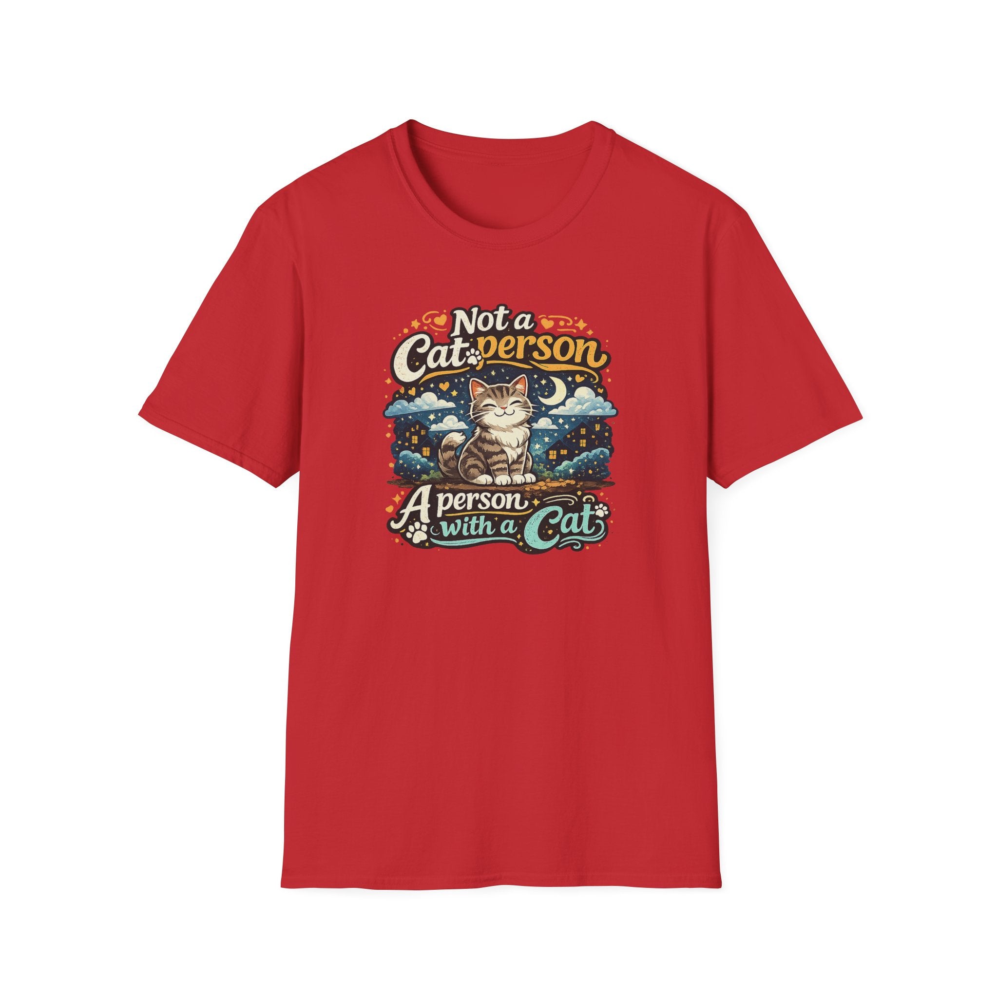Cute Vintage Cat T‑Shirt