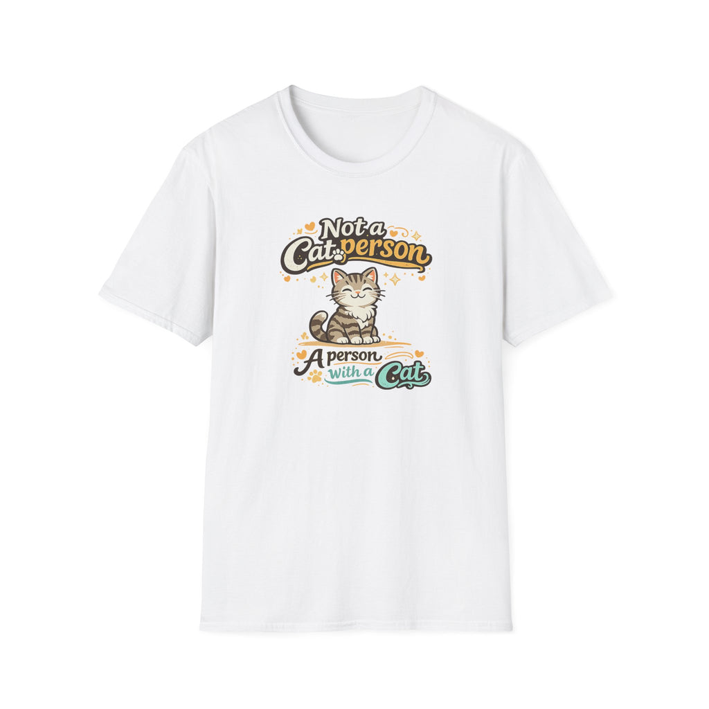 A Person With a Cat T‑Shirt