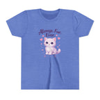 Cute Purple Kitten Kids T-Shirt
