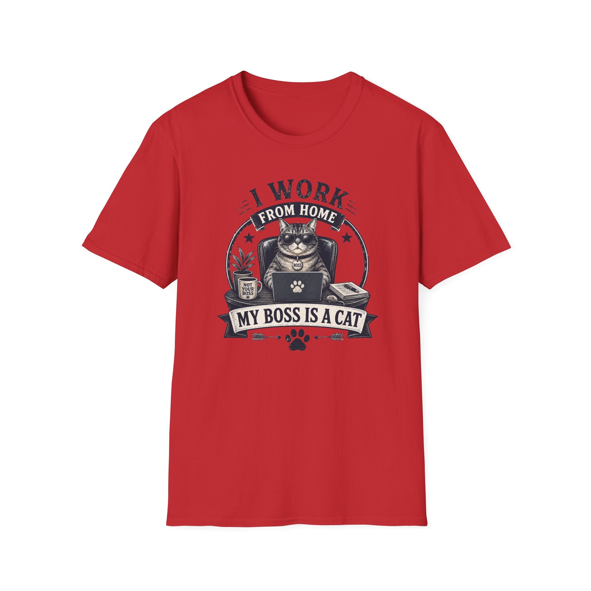 My Boss Is A Cat T-Shirt