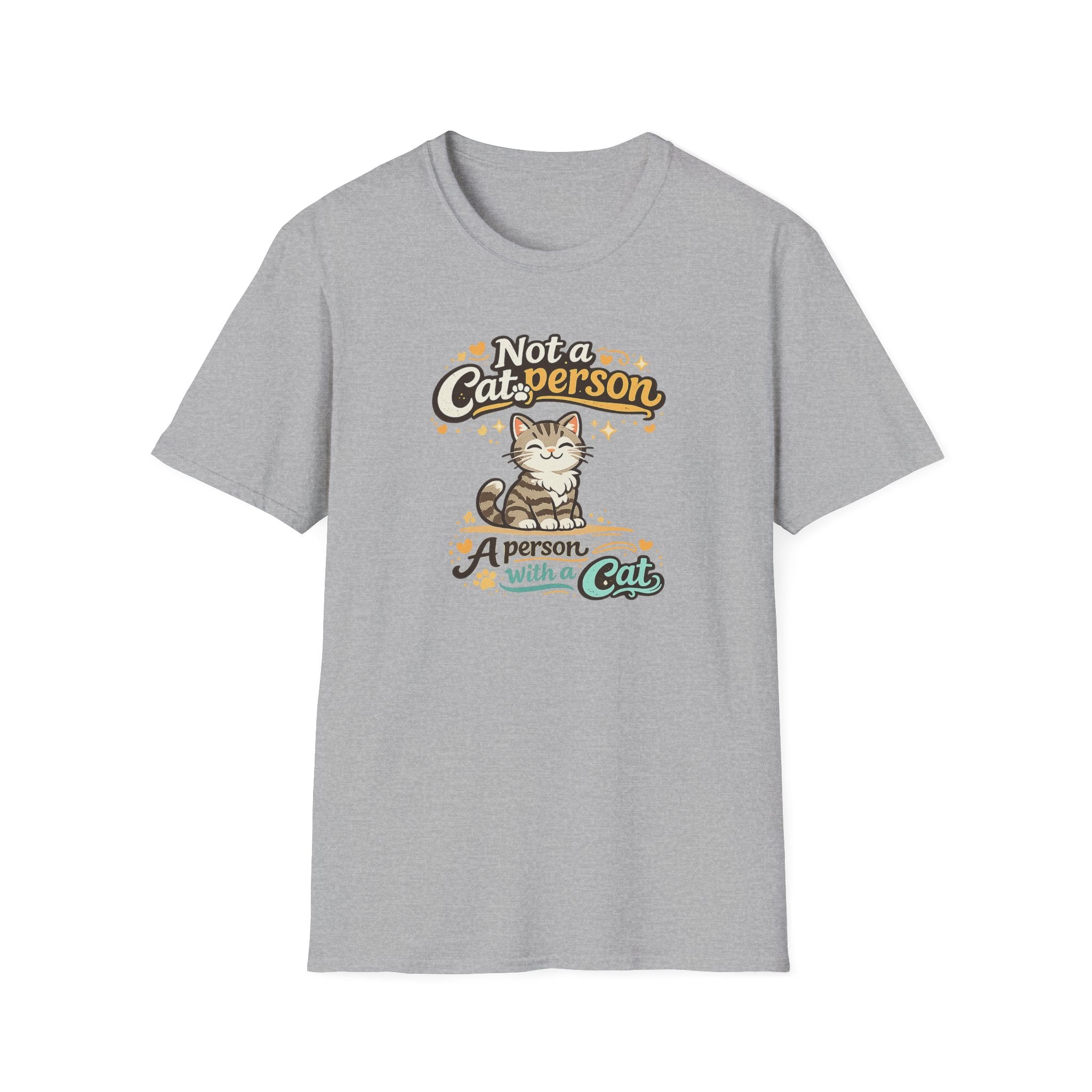 A Person With a Cat T‑Shirt