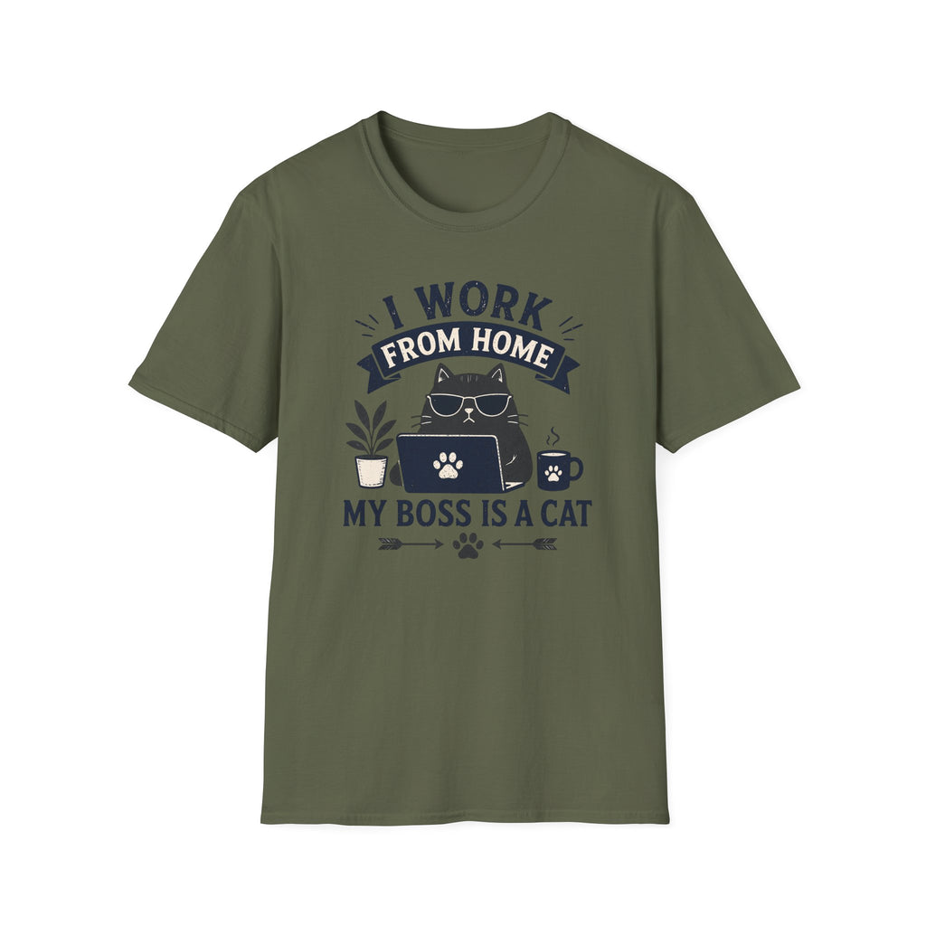 My Boss Is A Cat T-Shirt