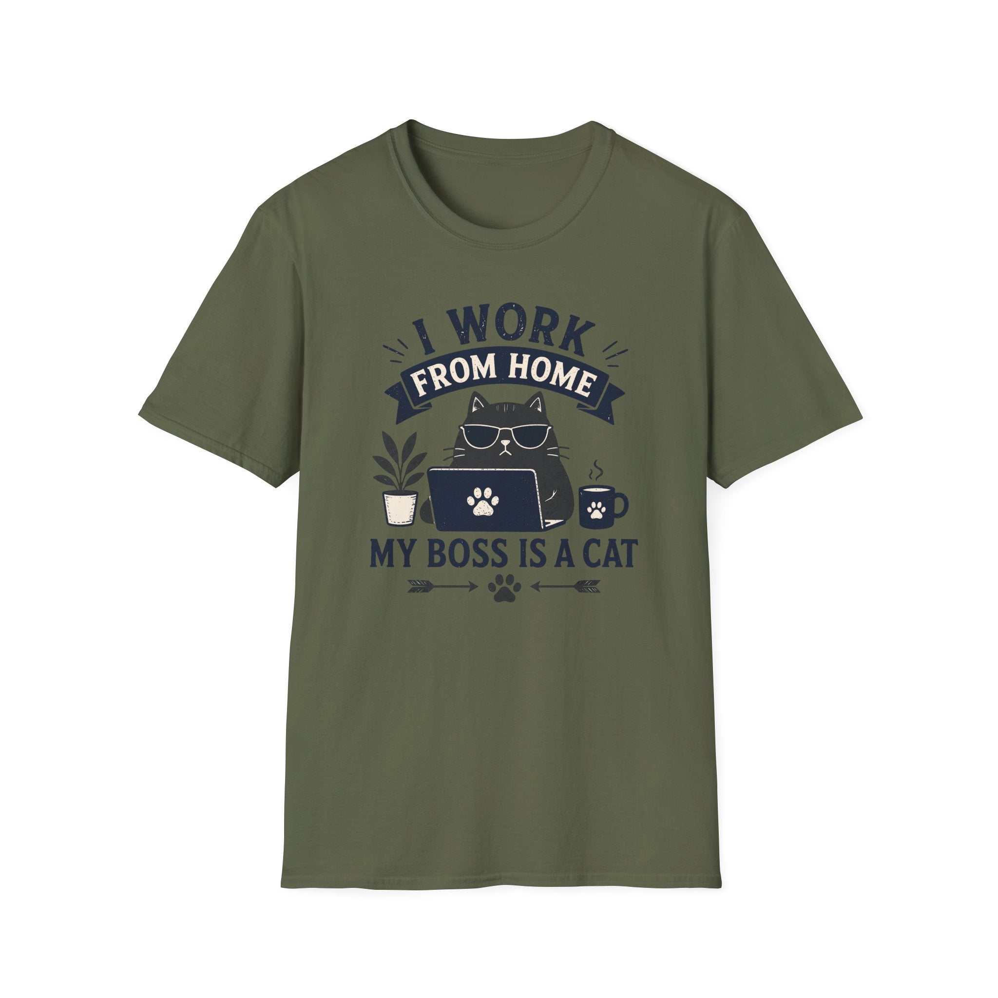My Boss Is A Cat T-Shirt