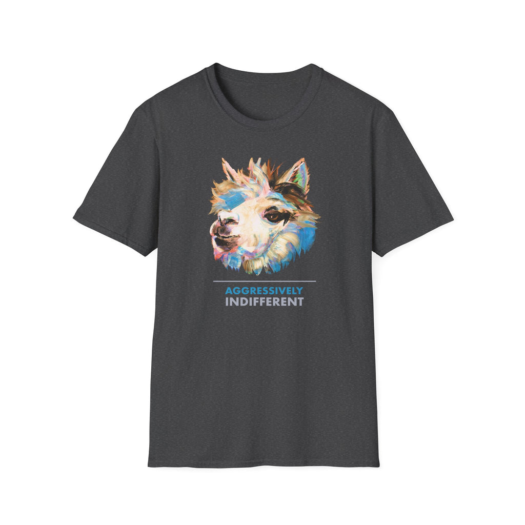 Aggressively Indifferent Alpaca T-Shirt