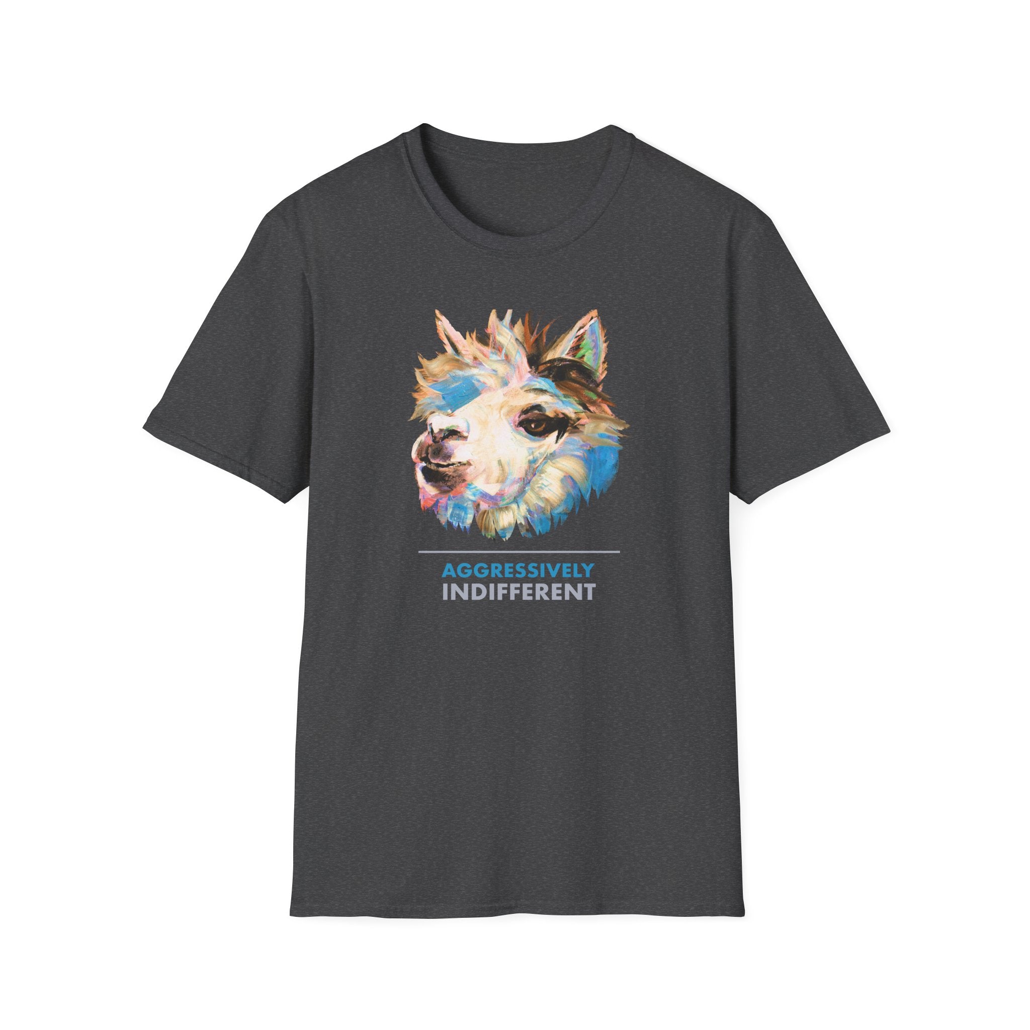 Aggressively Indifferent Alpaca T-Shirt