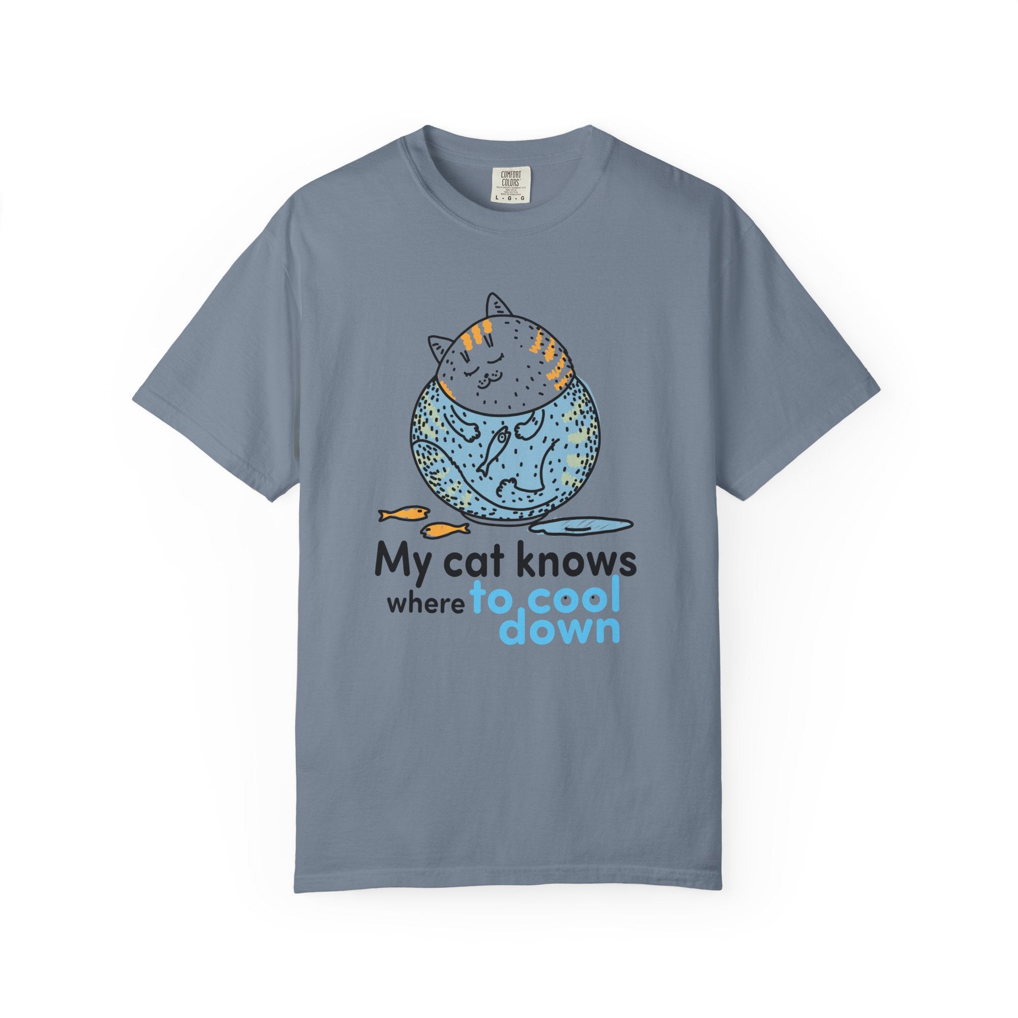 Cute Relaxed Cat T-Shirt