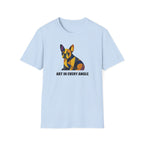Geometric French Bulldog T‑Shirt
