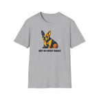 Geometric French Bulldog T‑Shirt
