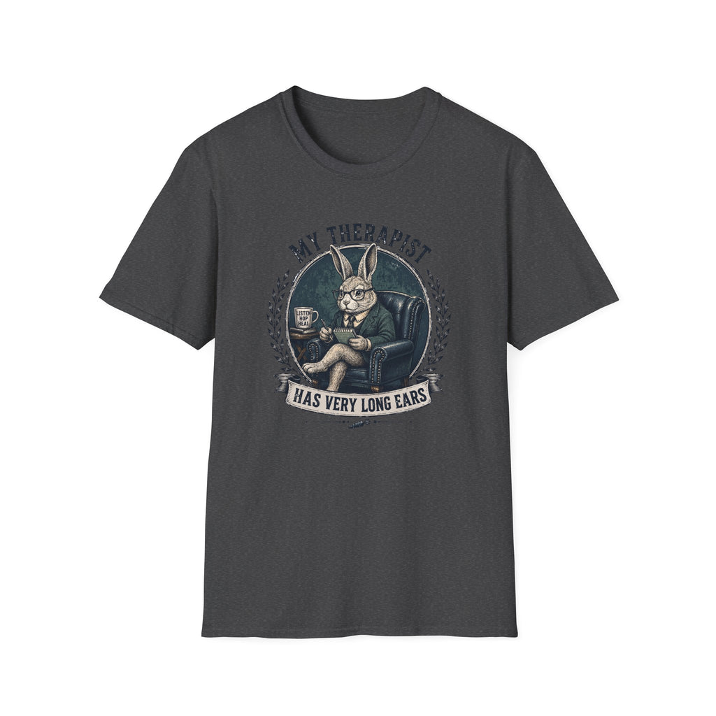 Funny Rabbit Therapist T-Shirt