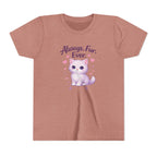 Cute Purple Kitten Kids T-Shirt