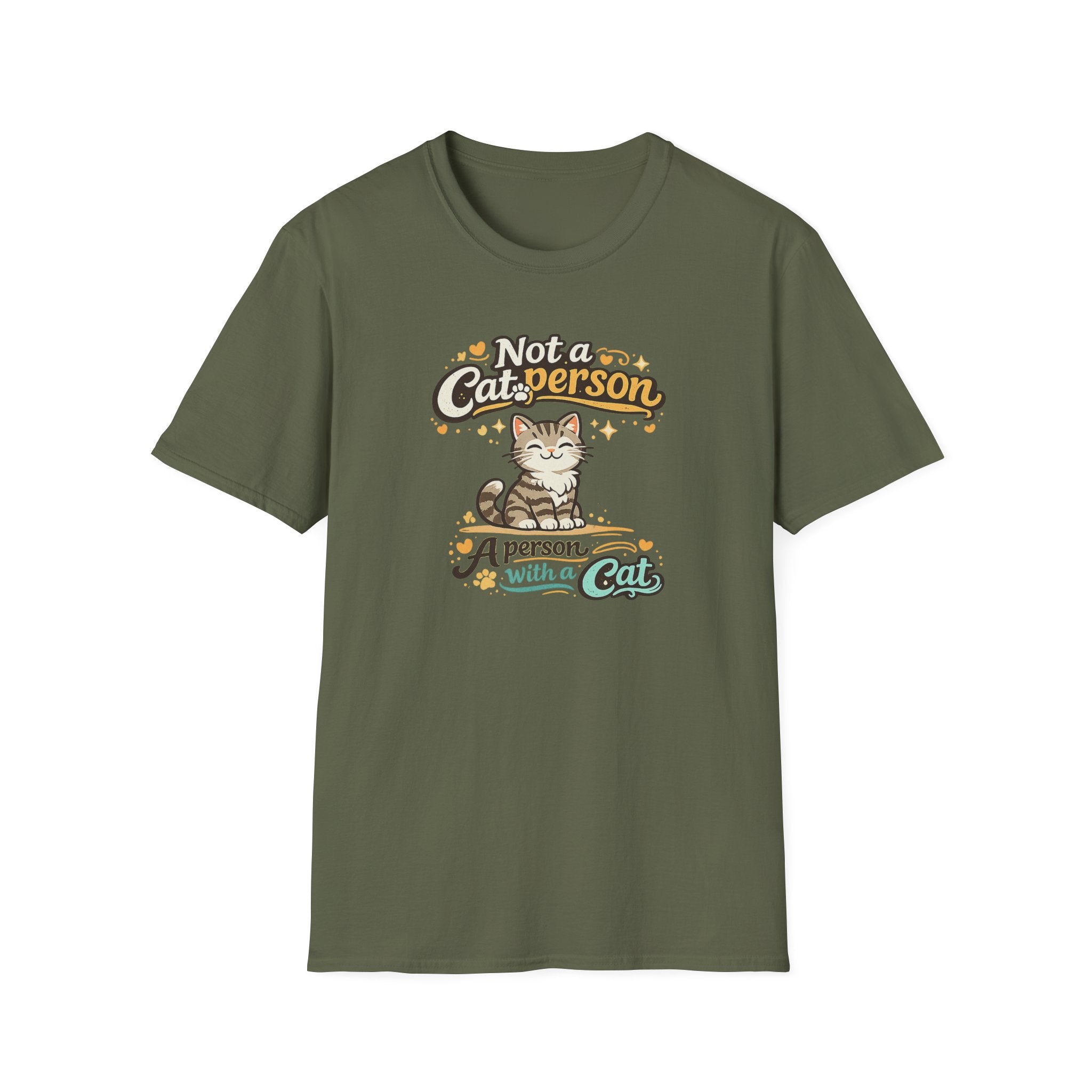 A Person With a Cat T‑Shirt