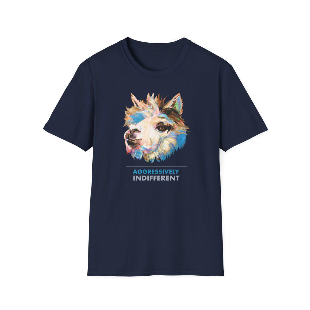 Aggressively Indifferent Alpaca T-Shirt