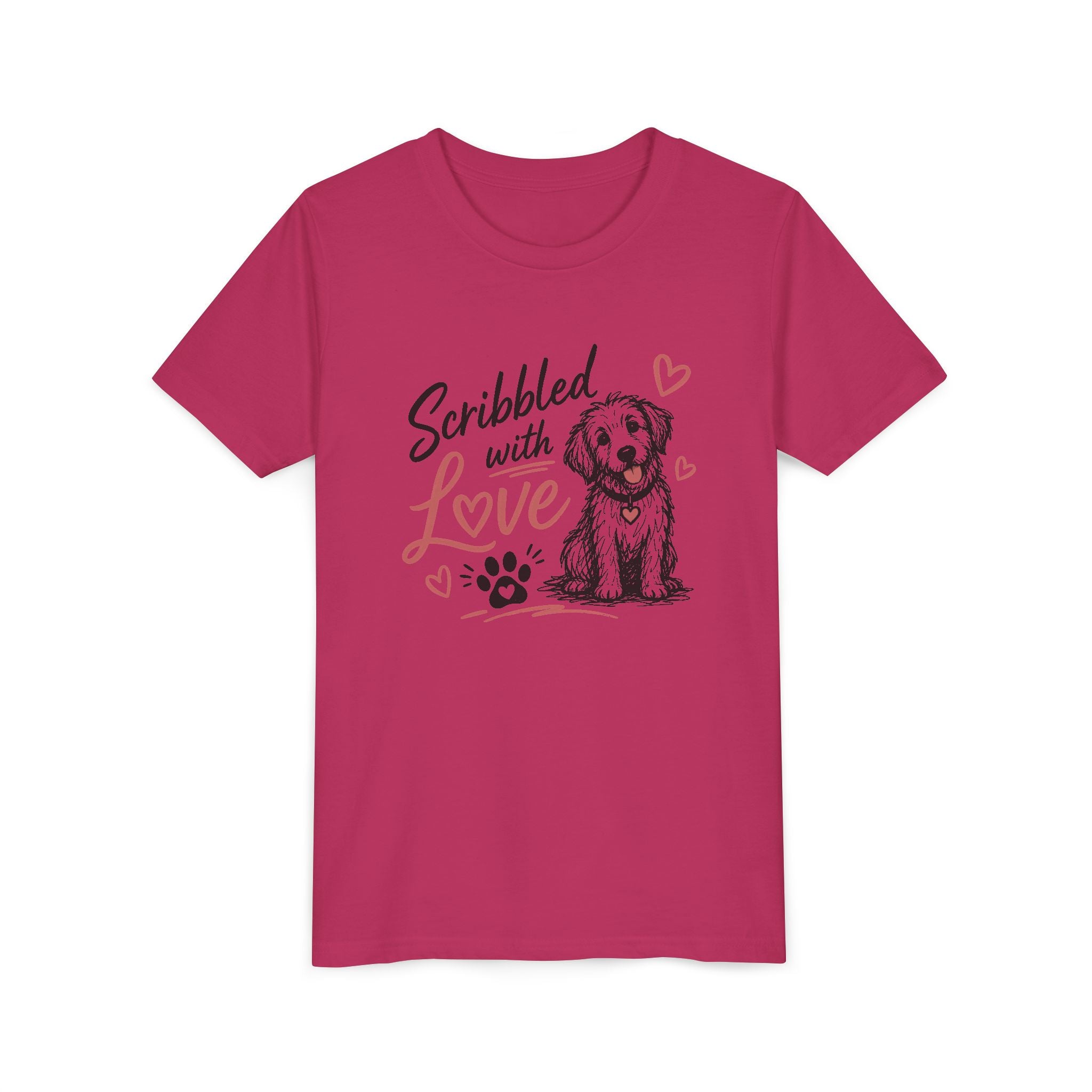 Scribbled with Love Kids T- Shirt