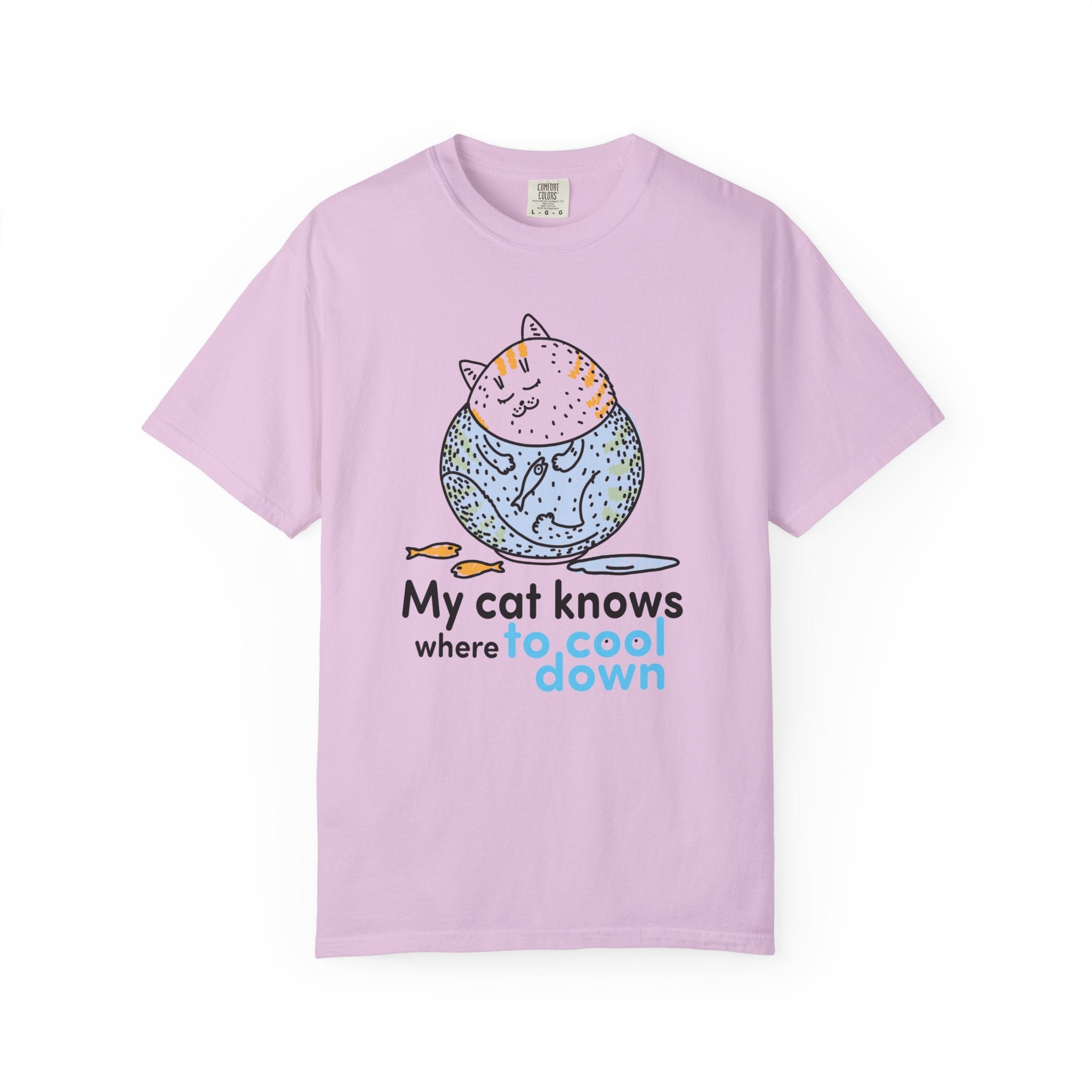 Cute Relaxed Cat T-Shirt