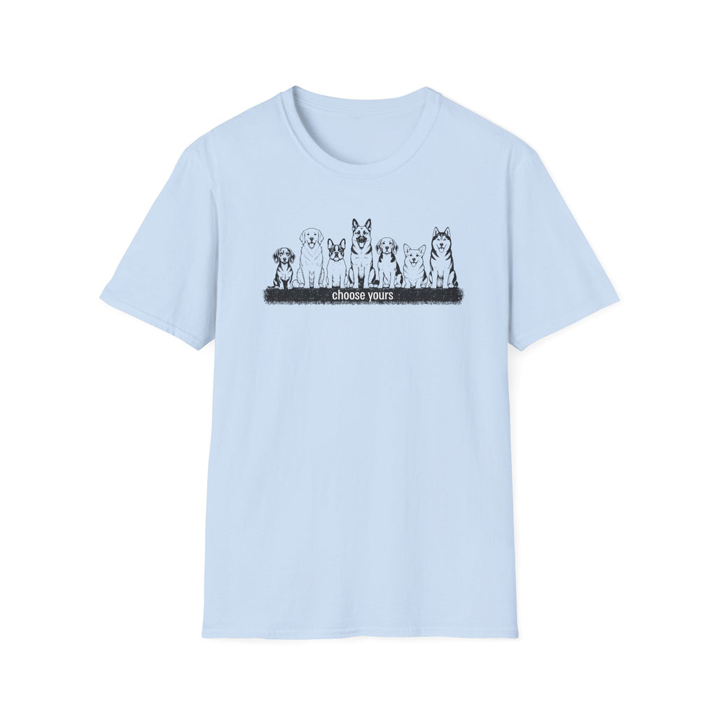 Dog Breeds Lineup T-Shirt
