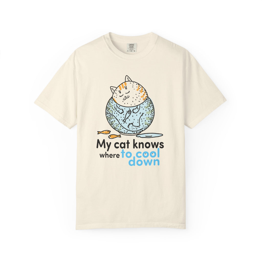 Cute Relaxed Cat T-Shirt