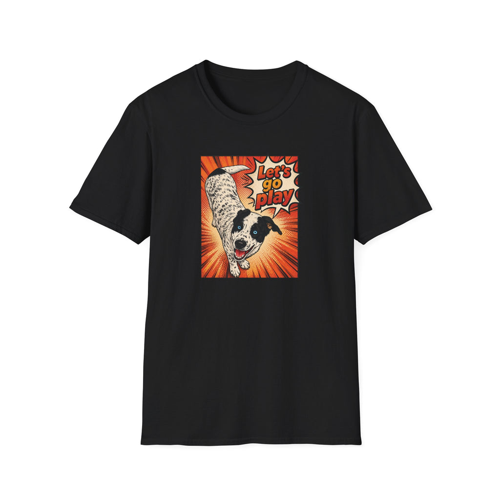 Let's Go Play Dog T-Shirt