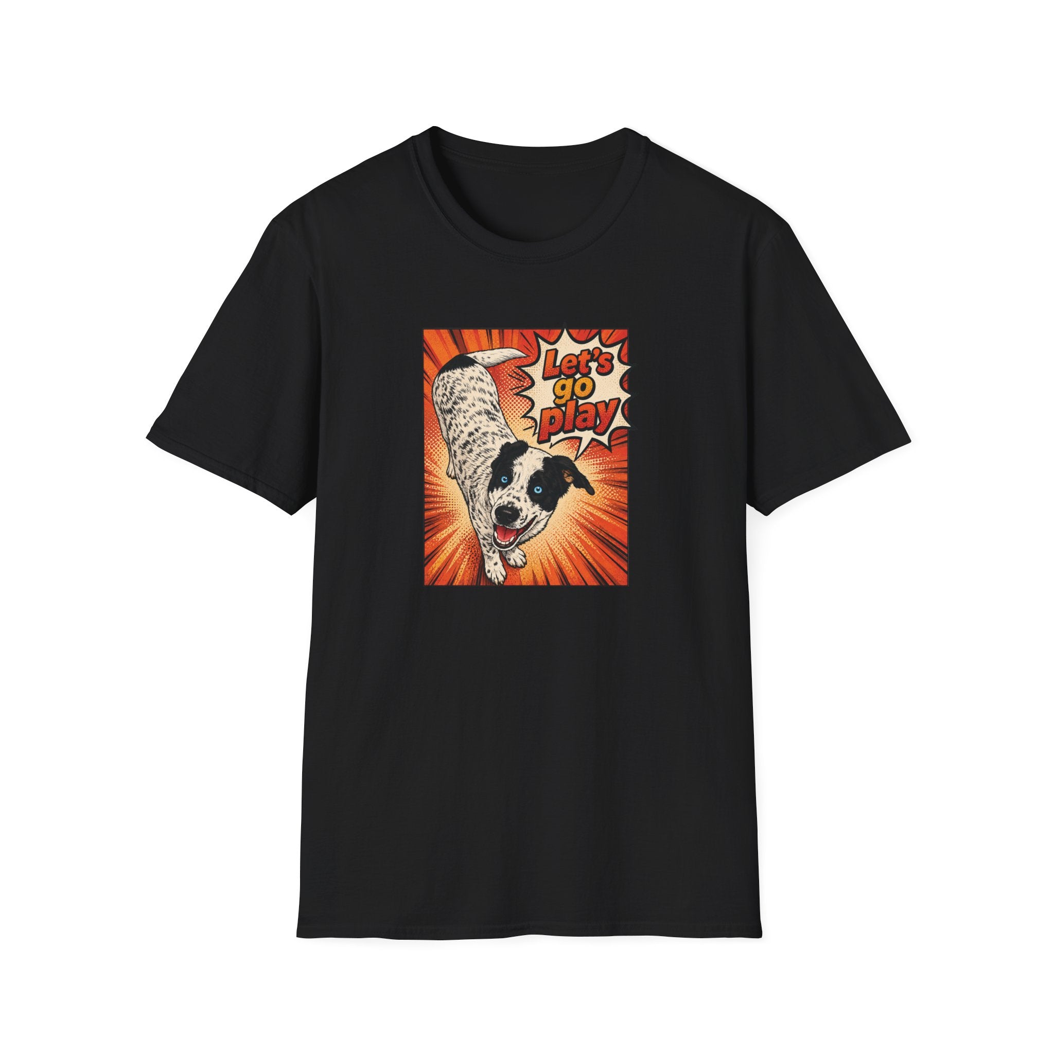 Let's Go Play Dog T-Shirt