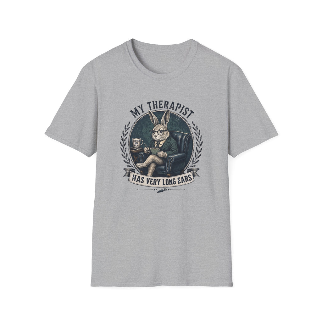 Funny Rabbit Therapist T-Shirt