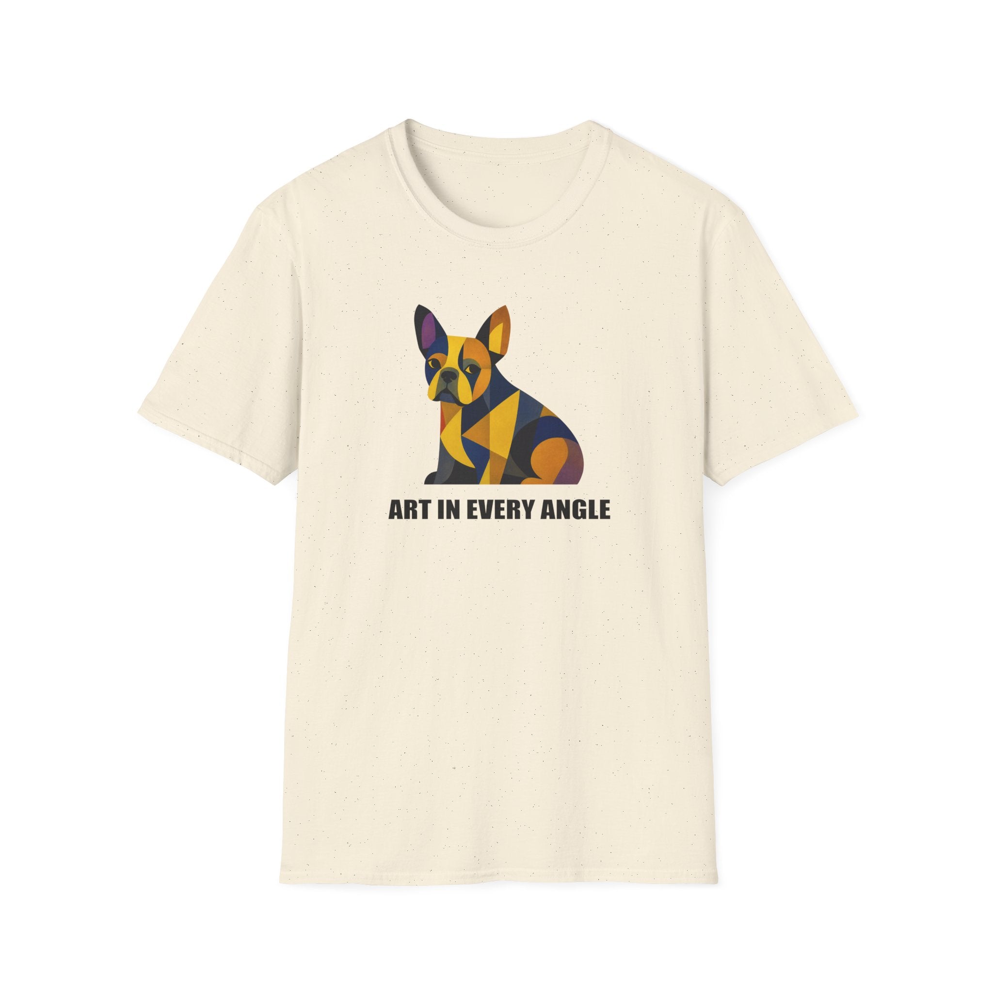 Geometric French Bulldog T‑Shirt