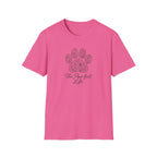 Floral Paw Print T-Shirt