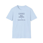 Funny Cat Lover T-Shirt