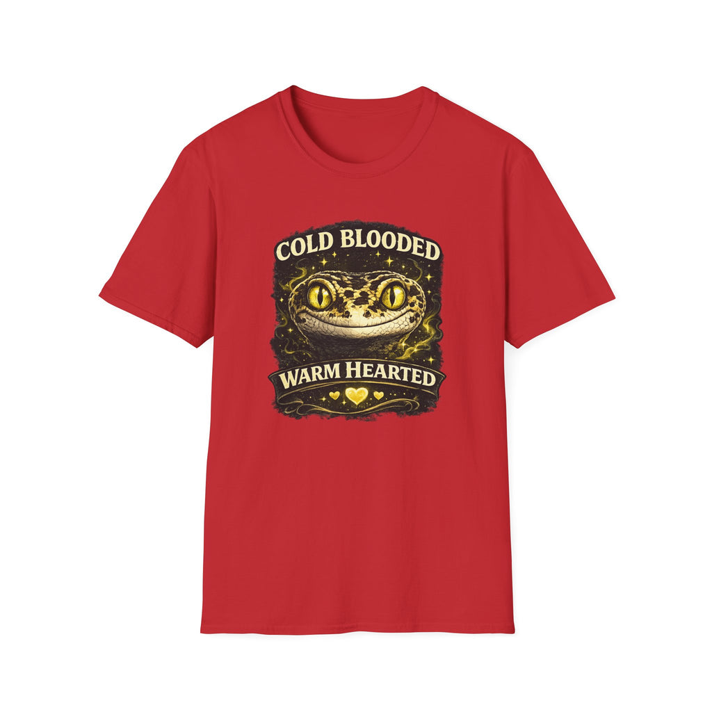Cold Blooded, Warm Hearted Gecko T-Shirt