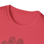 Floral Paw Print T-Shirt