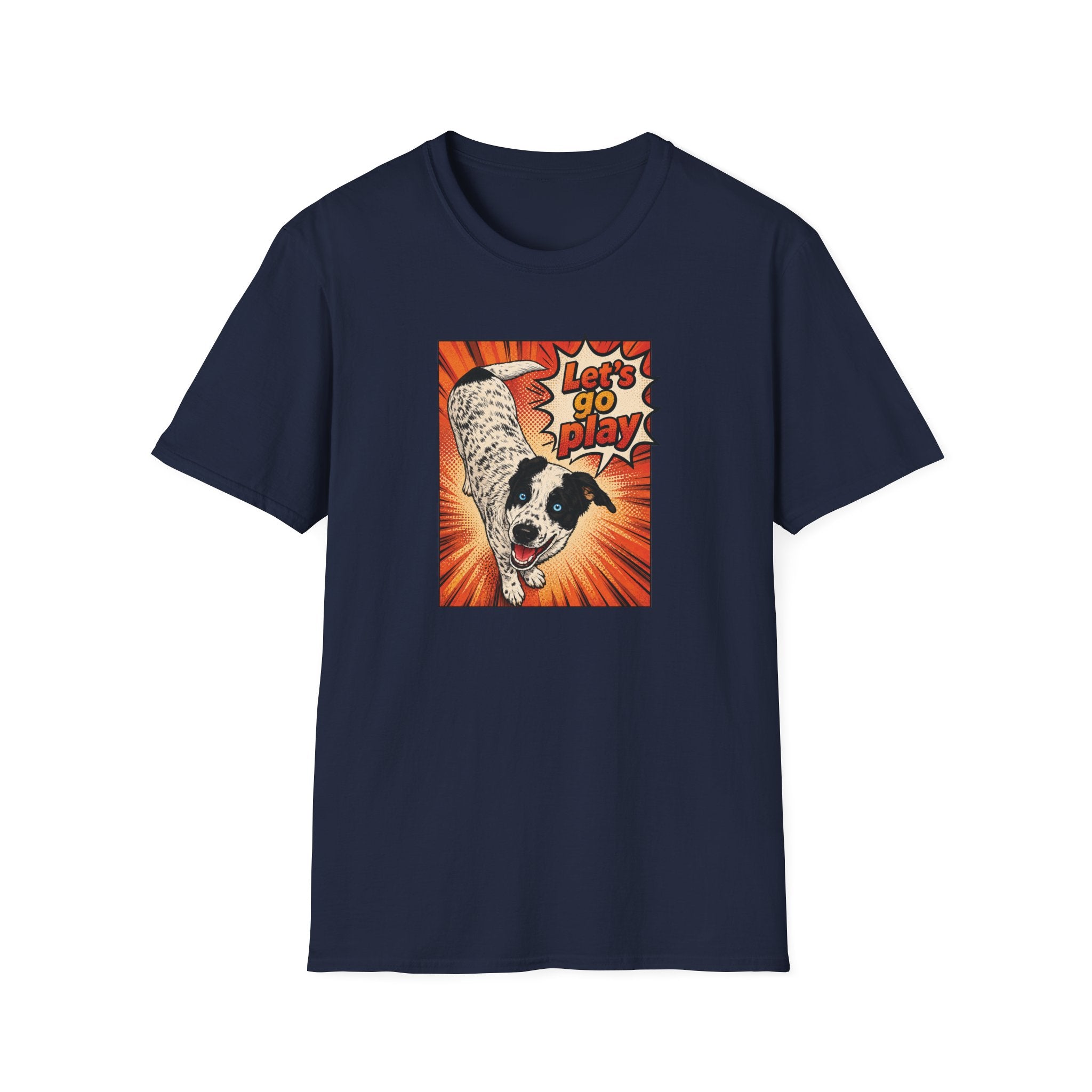 Let's Go Play Dog T-Shirt