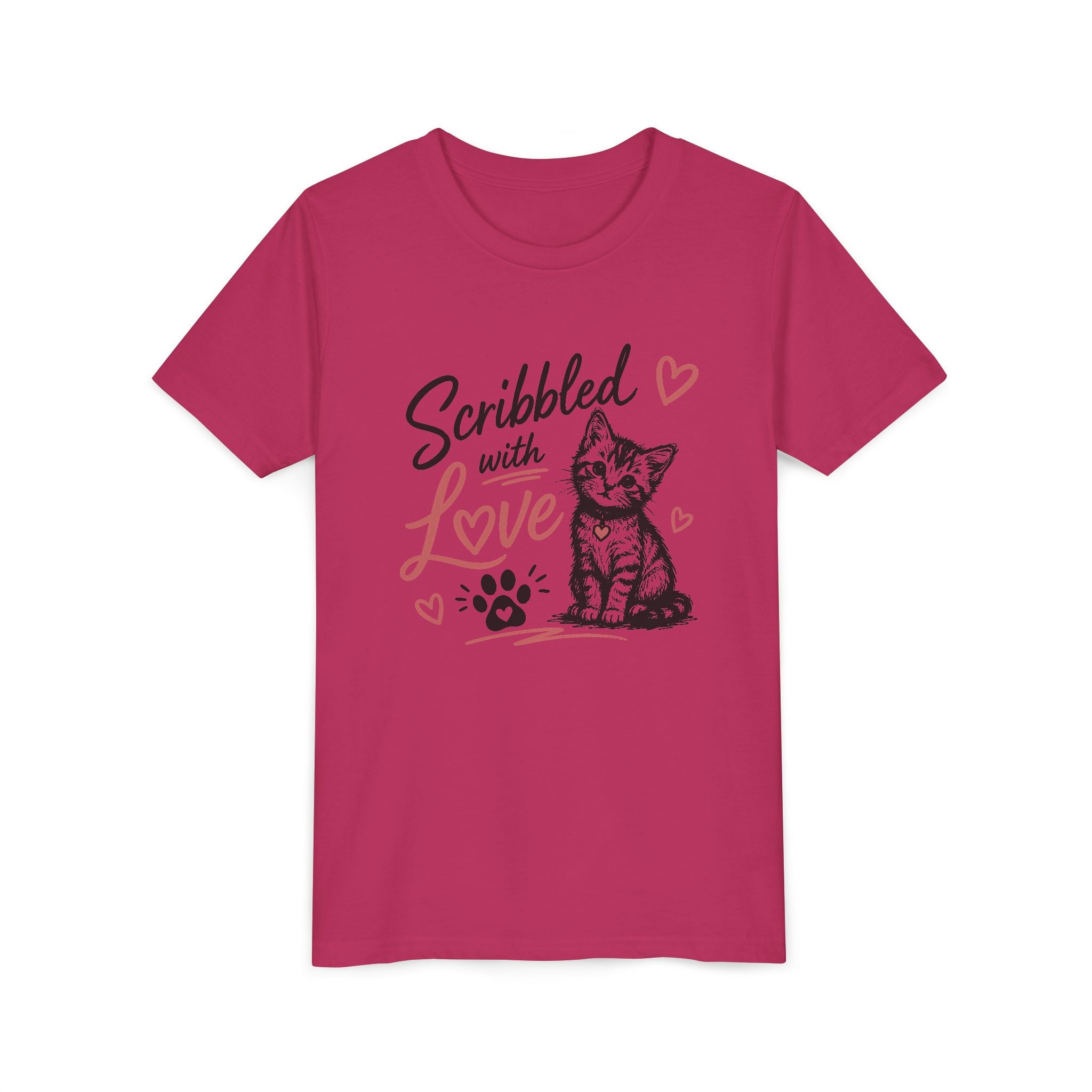 Scribbled with Love Youth T-shirt