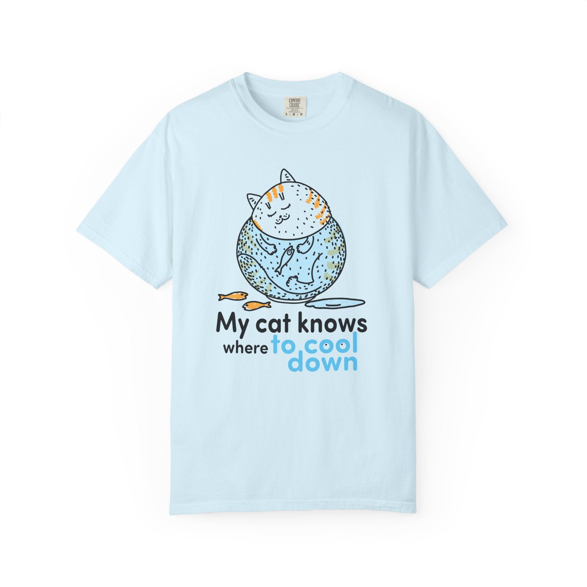 Cute Relaxed Cat T-Shirt