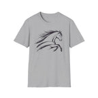 Elegant Ink Brush Horse T-Shirt