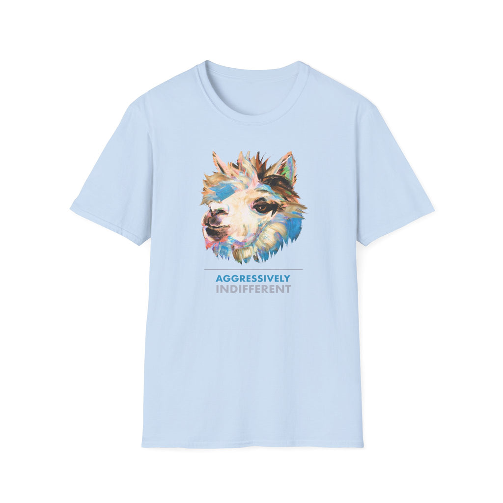 Aggressively Indifferent Alpaca T-Shirt