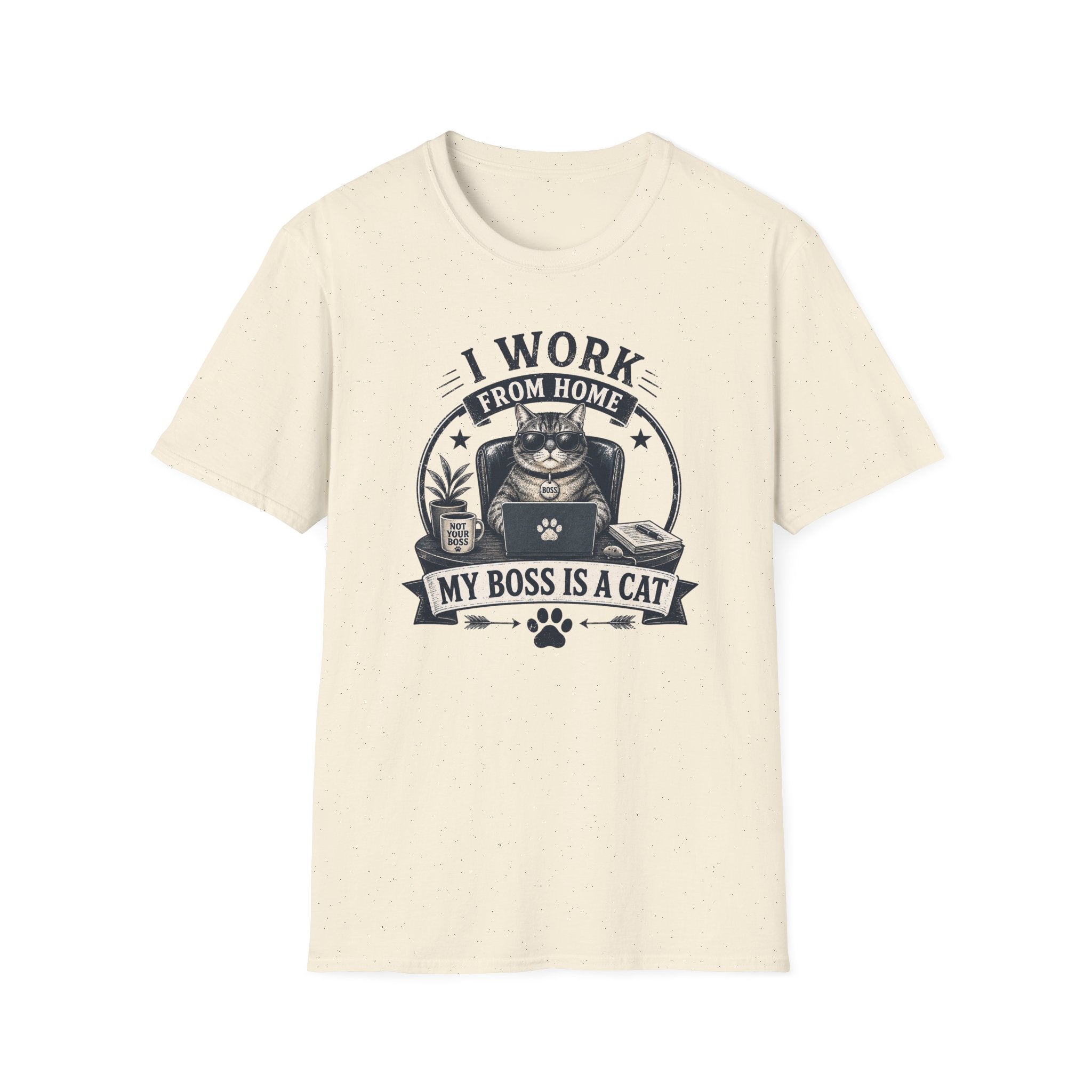 My Boss Is A Cat T-Shirt