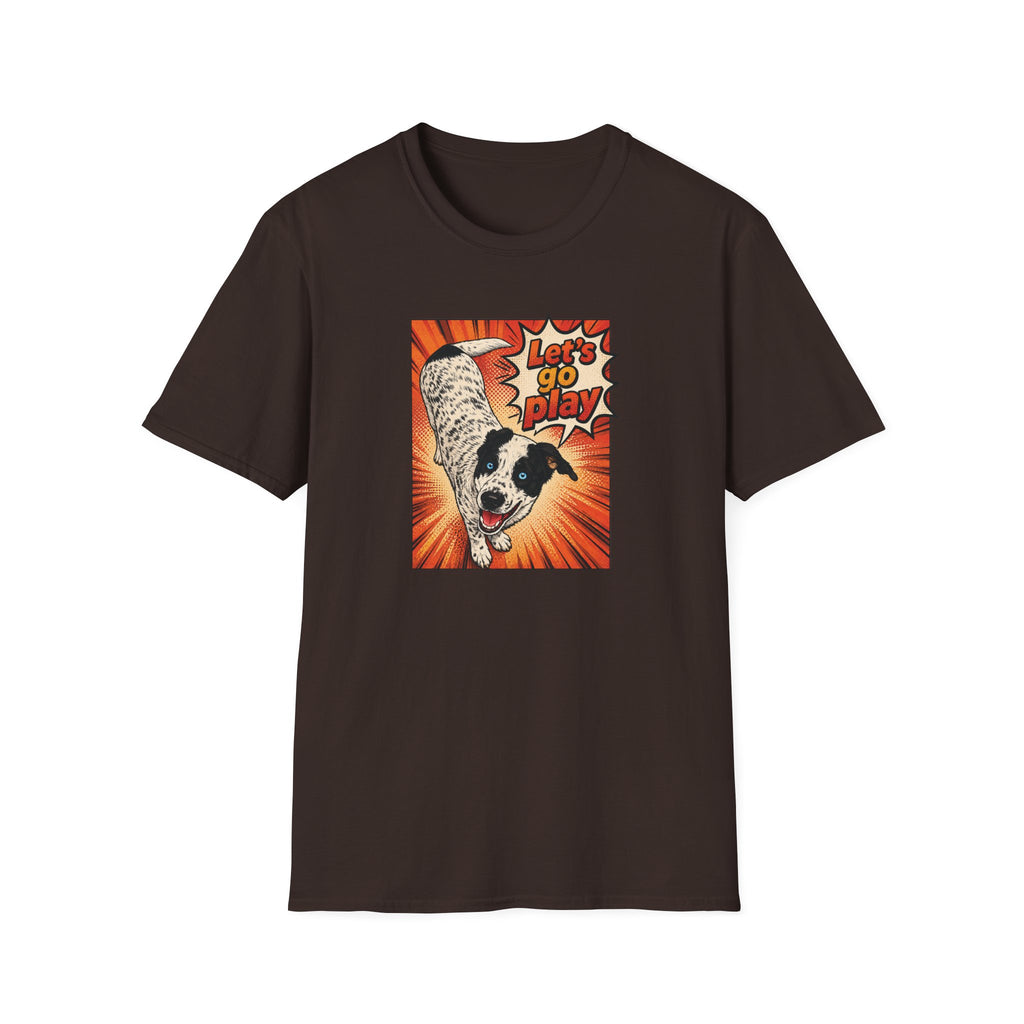 Let's Go Play Dog T-Shirt