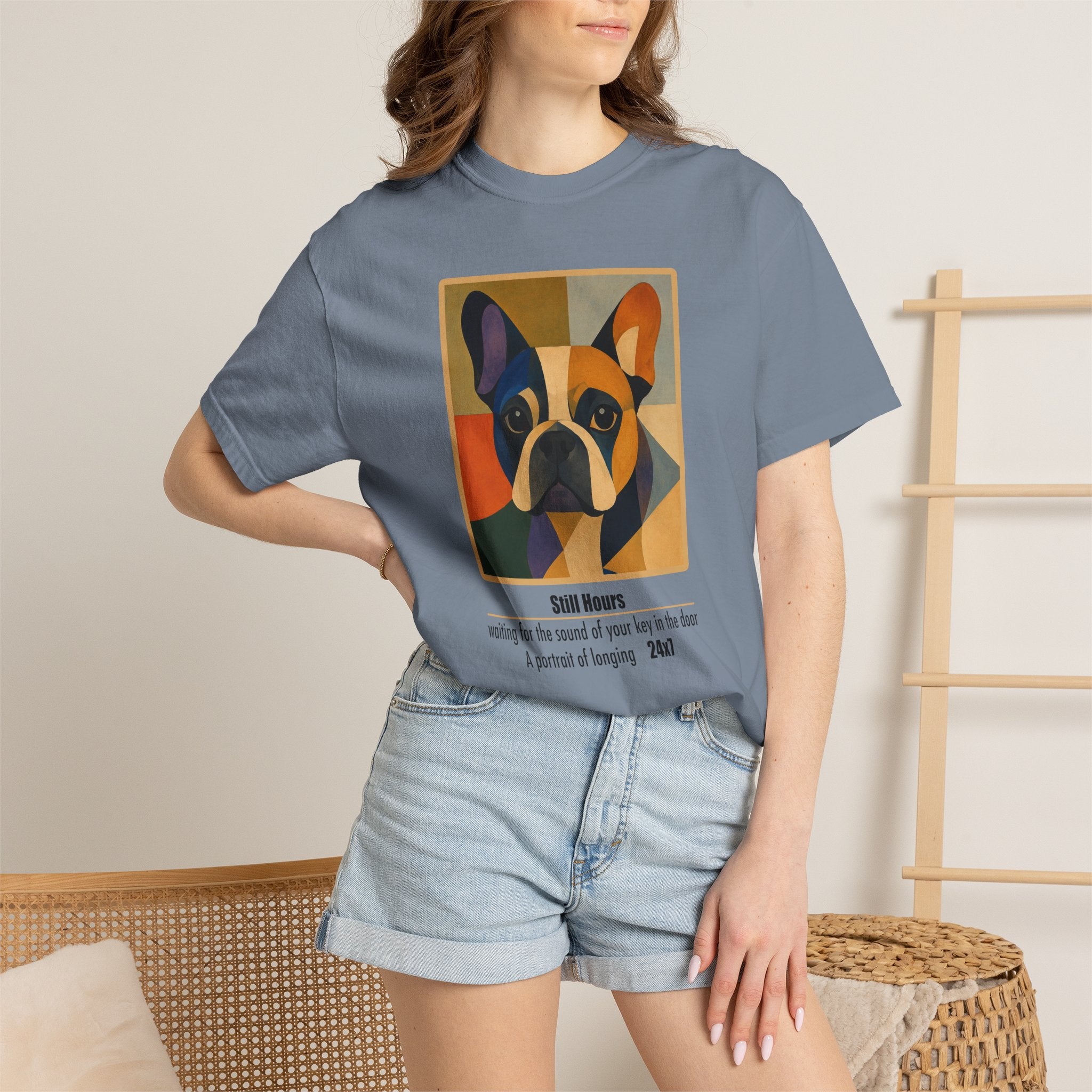 French Bulldog Art T‑Shirt