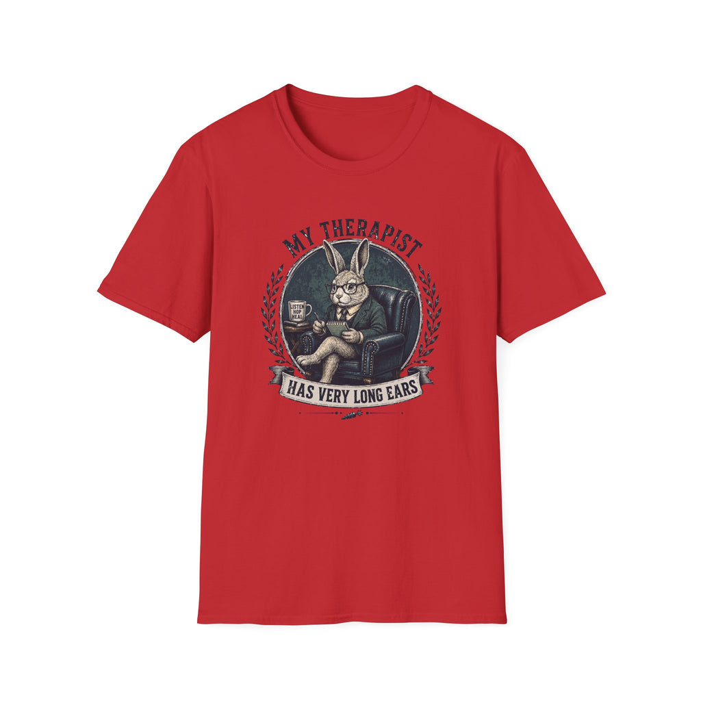 Funny Rabbit Therapist T-Shirt