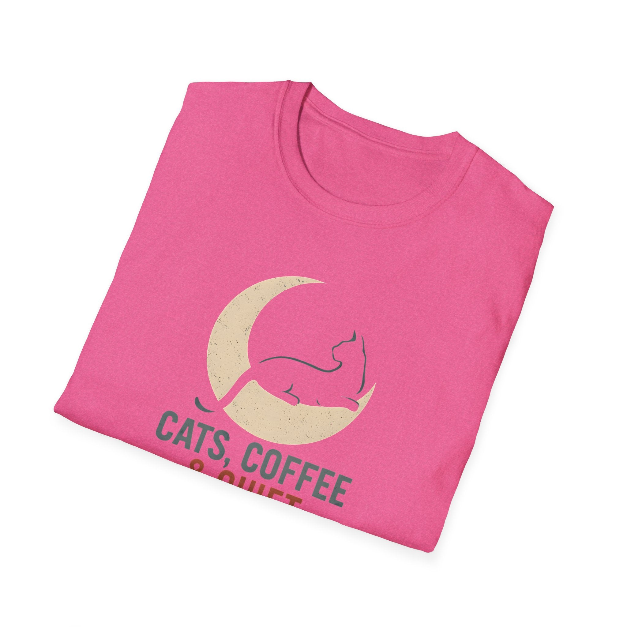 Cats Coffee Quiet Moments T-Shirt