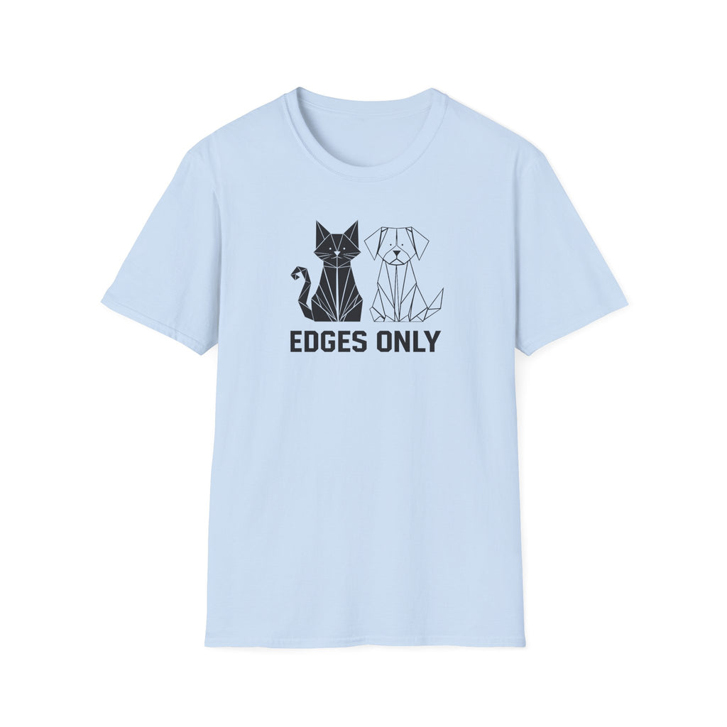 Edges Only Cat & Dog Geometric T-Shirt
