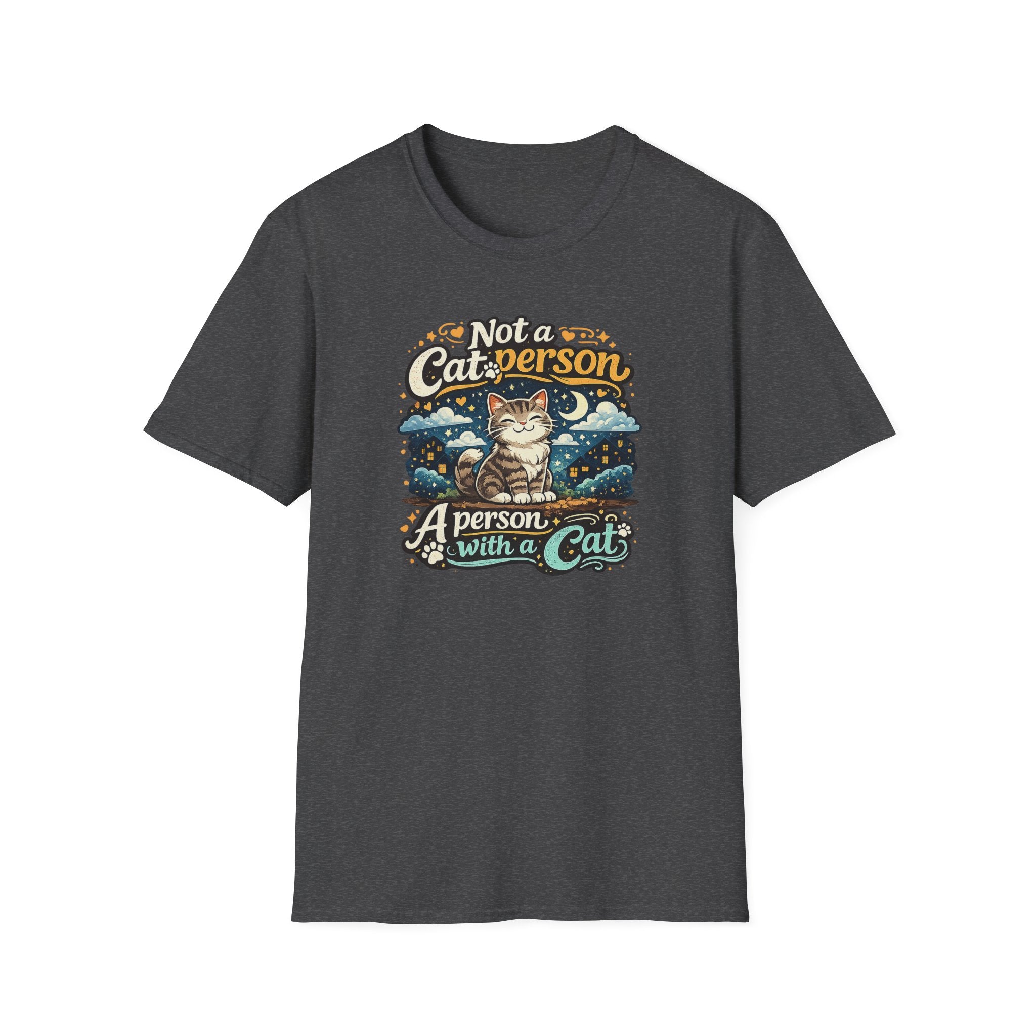 Cute Vintage Cat T‑Shirt