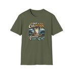 Cute Vintage Cat T‑Shirt