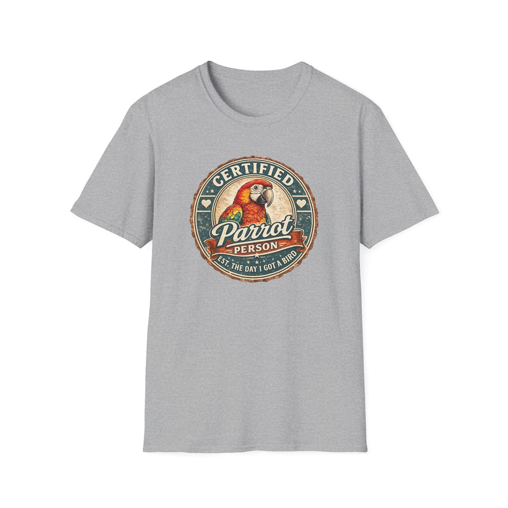 Certified Parrot Person T-Shirt