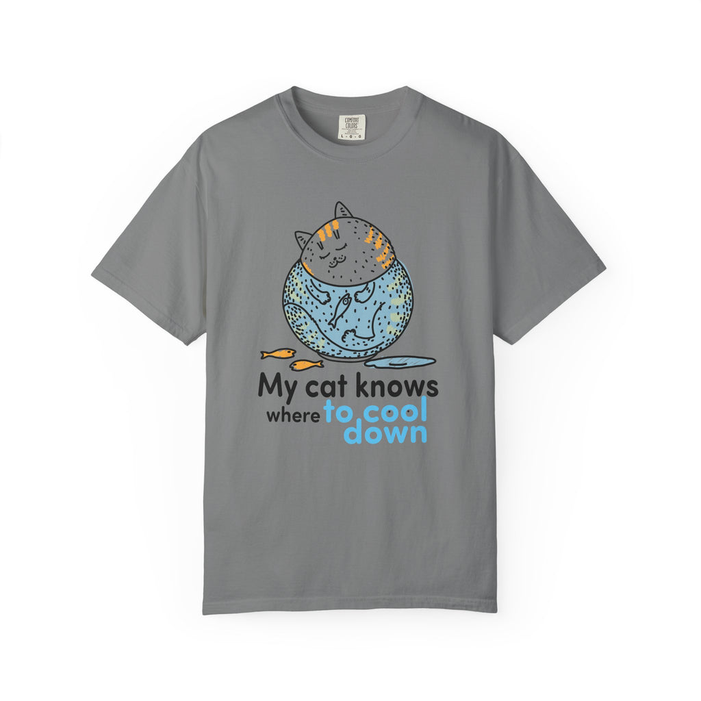 Cute Relaxed Cat T-Shirt