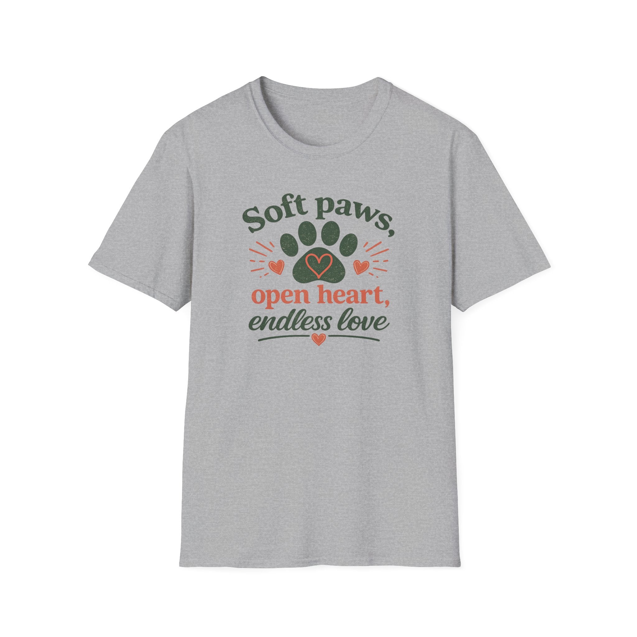 Soft Paws, Open Heart, Endless Love T-Shirt