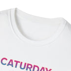 Neon cat boombox vibes T-Shirt