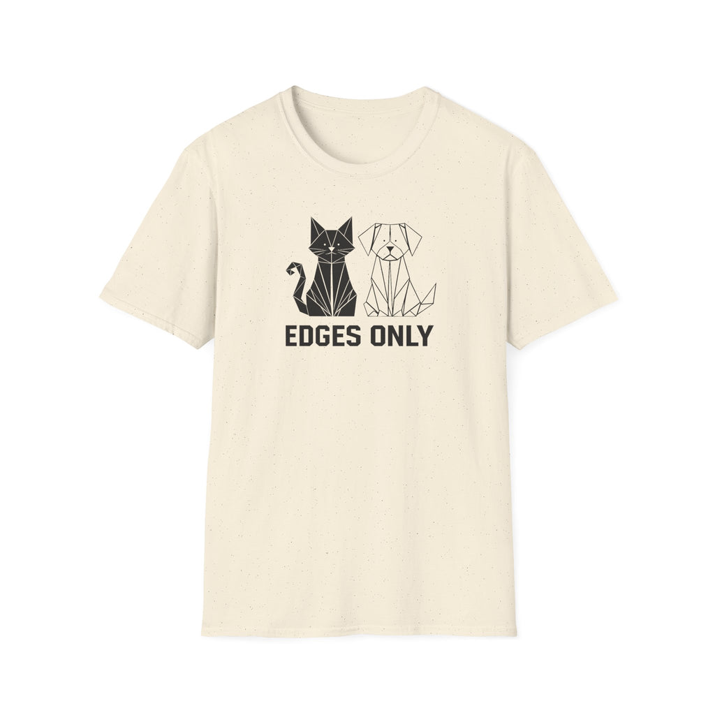 Edges Only Cat & Dog Geometric T-Shirt