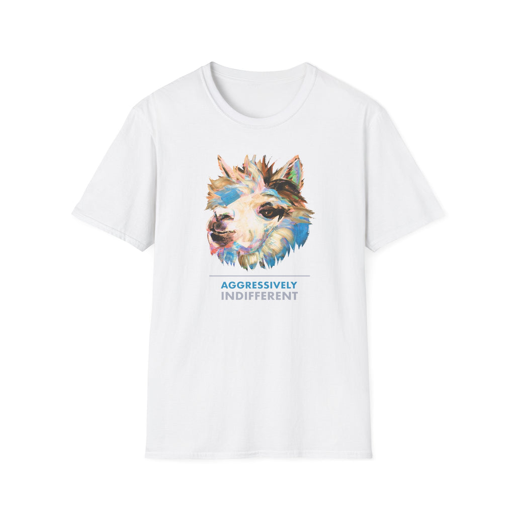 Aggressively Indifferent Alpaca T-Shirt