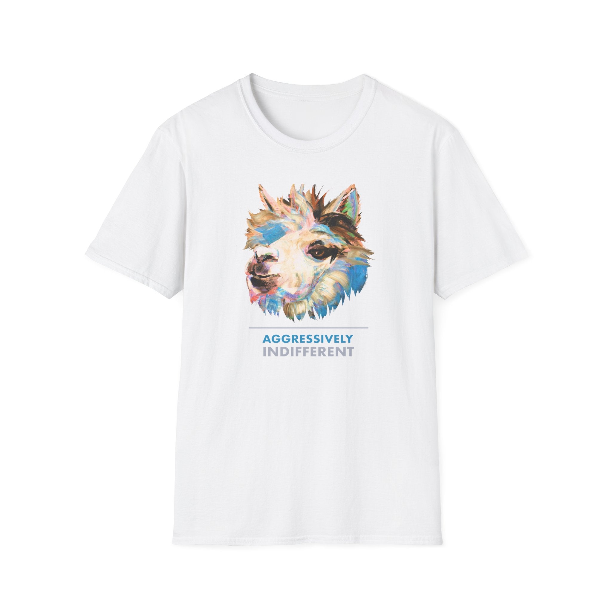 Aggressively Indifferent Alpaca T-Shirt