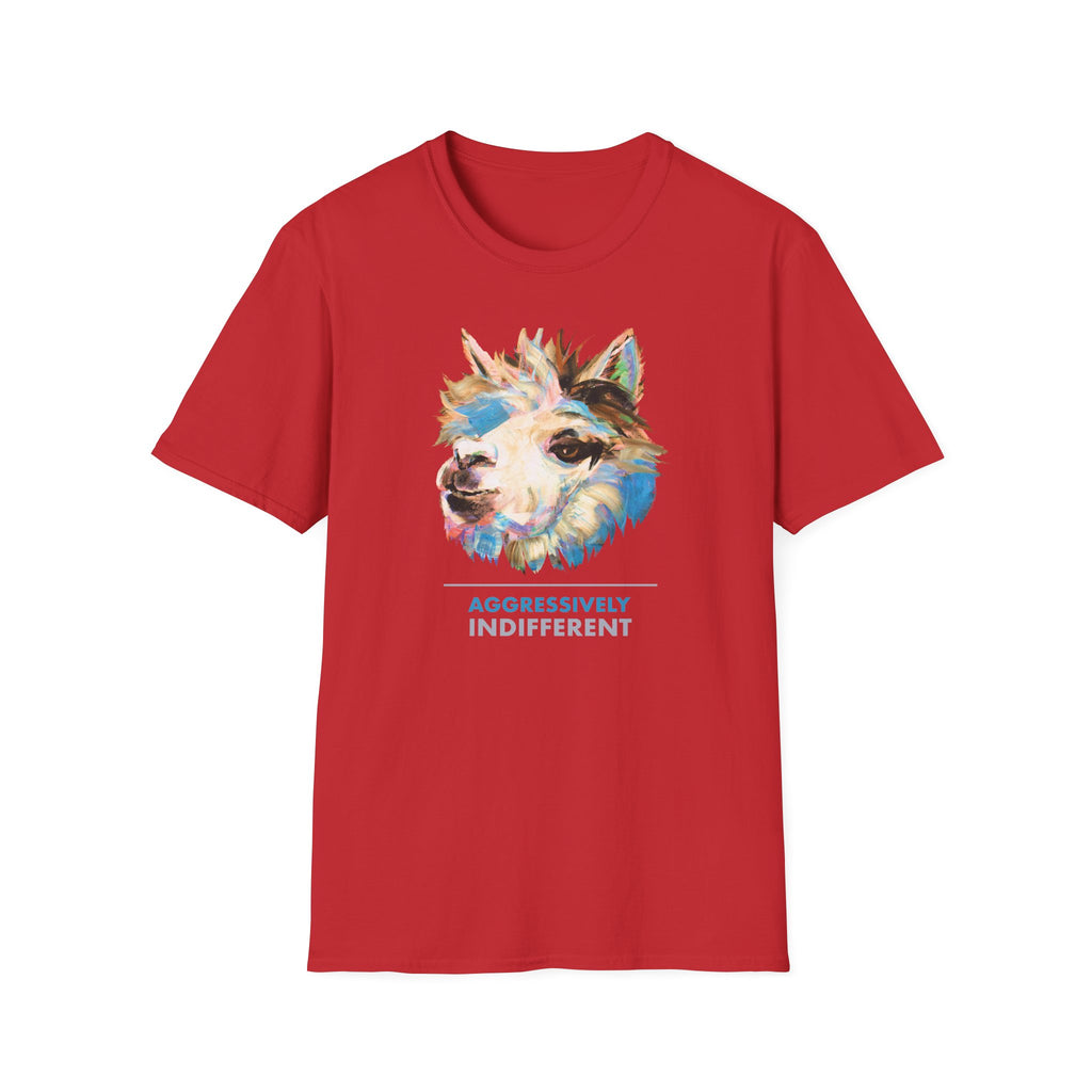 Aggressively Indifferent Alpaca T-Shirt