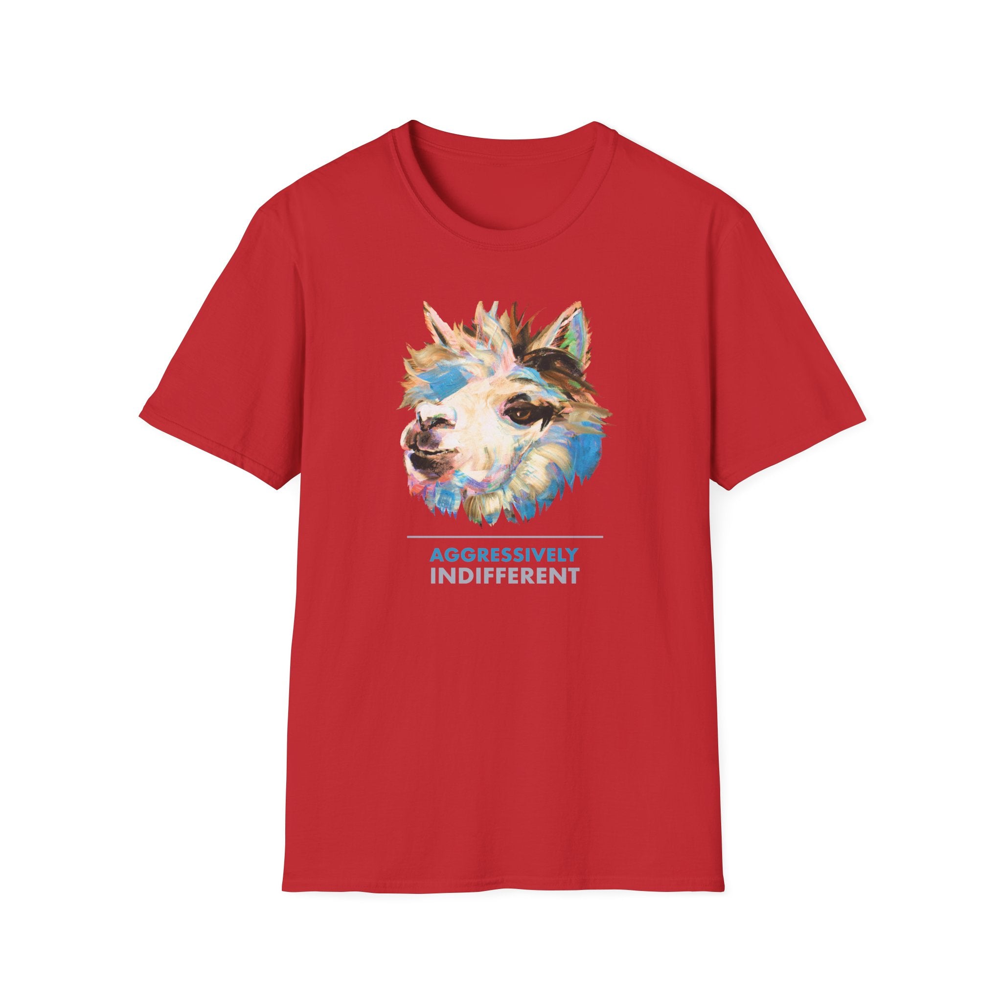 Aggressively Indifferent Alpaca T-Shirt